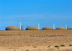 La centrale nucléaire vue du GR21 - Paluel